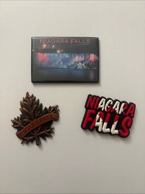 Niagara Falls Magnet Set - Black, Red, Bronze
